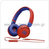 Wired Stereo Headphones JBL JR310 Kids Red