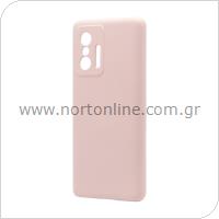 Liquid Silicon inos Xiaomi 11T 5G / 11T Pro 5G L-Cover Salmon Pink