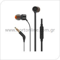 Hands Free Stereo JBL Tune T160 3.5mm Μαύρο