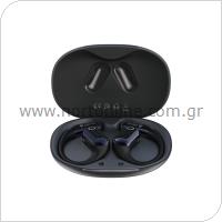 True Wireless Ακουστικά Bluetooth Devia OWS EM403 Ultra1 Open Μαύρο