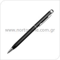 LCD Stylus & Pen 2in1 Black