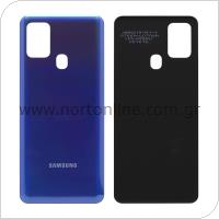 Battery Cover Samsung A217F Galaxy A21s Blue (OEM)