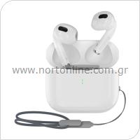 True Wireless Ακουστικά Bluetooth Devia Airbuds Pods3 EM410 Λευκό