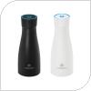 Smart Bottle-Thermos UV Noerden LIZ Stainless 350ml Black + White