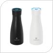 Smart Μπουκάλι-Θερμός UV Noerden LIZ Ανοξείδωτο 350ml Μαύρο + Λευκό
