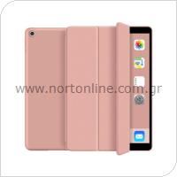 Θήκη Flip Smart inos Apple iPad 7 10.2 (2019)/ iPad 8 10.2 (2020) με TPU Ροζ-Χρυσό