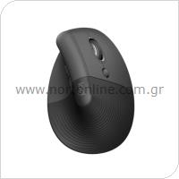 Wireless Mouse Logitech Lift Vertical Ergonomic Graphite Black