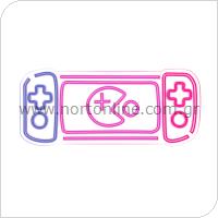 Neon Plexi Forever Light FPNE27 GAME CONSOLE (USB, On/Off & Dimmer) Πολύχρωμο