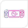 Neon Plexi Forever Light FPNE27 GAME CONSOLE (USB, On/Off & Dimmer) Πολύχρωμο