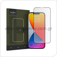Tempered Glass Full Face Hofi Pro+ Apple iPhone 13/ 13 Pro/ 14 Black (1 pc)