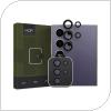 Metal Camera Cover Hofi Camring Pro+ Samsung S928B Galaxy S24 Ultra 5G Black (5 pcs)