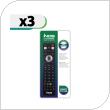 Remote Control inos for Nova (Besides GSH-2970) & Cosmote TV Devices (Ready To Use) (3 pcs)