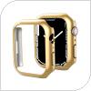 Θήκη PC Ahastyle WG59-D Apple Watch 7 41mm Επιμεταλλωμένο Ματ Χρυσό (2 τεμ.)