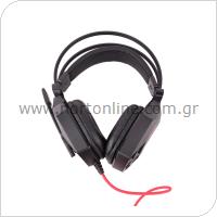 Wired Stereo Headphones Maxlife  MXGH-200 Gaming Black