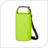 Waterproof Shoulder Bag 10L PVC Light Green