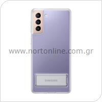 Standing Cover Samsung EF-JG996CTEG G996B Galaxy S21 Plus 5G Διάφανο