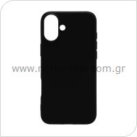 Θήκη Soft TPU inos Apple iPhone 16 5G S-Cover Μαύρο