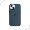 Θήκη Silicon με MagSafe Apple MT0N3 iPhone 15 Μπλε