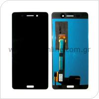 LCD with Touch Screen Nokia 6 Black (OEM)