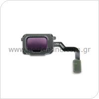 Flex Cable Home Button & Fingerprint Sensor Samsung N960F Galaxy Note 9 Purple (Original)