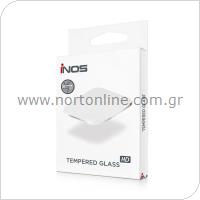 Tempered Glass Rings inos για Τζαμάκι Κάμερας Apple iPhone 16 Pro/ 16 Pro Max Ασημί (1 σετ/3 τεμ.)