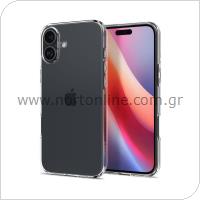 Θήκη TPU Spigen Liquid Crystal Apple iPhone 16 Plus Διάφανο