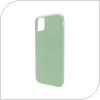 Θήκη Liquid Silicon inos Apple iPhone 11 L-Cover Λαδί