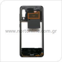 Μεσαίο Πλαίσιο Samsung A505F Galaxy A50 Μαύρο (Original)