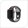 Λουράκι Devia Sport2 Apple Watch (38/ 40/ 41mm) Deluxe Black-Rainbow