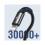 USB 2.0 Cable 3in1 Joyroom Braided S-01530G9 USB A to micro USB & USB C & Lightning 0.15m Black