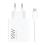 Travel Fast Charger Xiaomi HyperCharge Combo with Single Output USB A 90W & USB C Cable 1m White