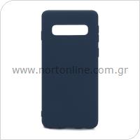 Soft TPU inos Samsung G973F Galaxy S10 S-Cover Blue