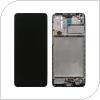LCD with Touch Screen & Front Cover Samsung A217F Galaxy A21s Black (Original)