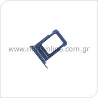 Sim Card Holder Apple iPhone 14 / 14 Plus Blue (OEM)