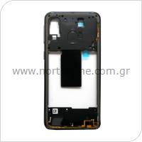 Μεσαίο Πλαίσιο Samsung A405F Galaxy A40 Μαύρο (Original)