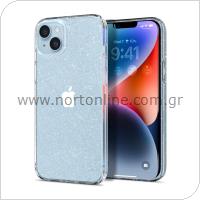 Θήκη TPU Spigen Liquid Crystal Apple iPhone 14 Plus Glitter Διάφανο