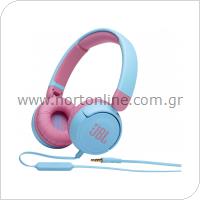 Ενσύρματα Ακουστικά Κεφαλής JBL JR310 Kids Μπλε