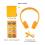Wired Stereo Headphones Buddyphones Explore Plus for Kids Yellow