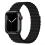 Strap Devia Sport3 Silicone Magnet Apple Watch (42/ 44/ 45mm) Deluxe Black