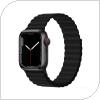 Λουράκι Devia Sport3 Silicone Magnet Apple Watch (42/ 44/ 45mm) Deluxe Μαύρο