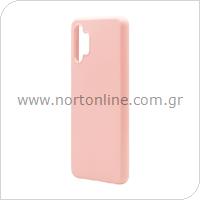 Liquid Silicon inos Samsung A326B Galaxy A32 5G L-Cover Salmon Pink