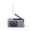 Portable Bluetooth Speaker Pristar YX318 with Flashlight, Power Bank 4000mAh & Radio FM Gray
