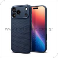 Θήκη Soft TPU Spigen Liquid Air Apple iPhone 17 Pro Σκούρο Μπλε