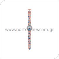 Digital Watch Kids Licensing LAS4072 Stitch Pink-Blue