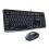 Set Wired Keyboard & Mouse Logitech Desktop MK120 2in1 Black
