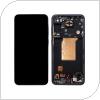 LCD with Touch Screen & Front Cover Samsung A556B Galaxy A55 5G Navy (Original)