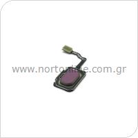 Home Button Flex Cable with External Home Button Samsung G960F Galaxy S9 Orchid Grey (Original)