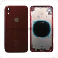 Battery Cover Apple iPhone XR Red (OEM)