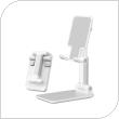 Universal Desktop Holder Devia ES054 for Tablets up to 11'' & Smartphones White