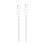 Καλώδιο Σύνδεσης USB 2.0 Foneng XS02 Braided USB C σε USB C 60W 1.2m Λευκό